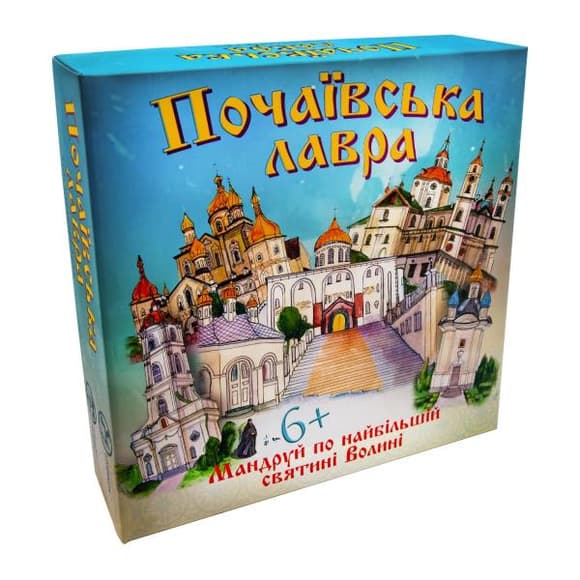 Настольная игра Strateg Почаевская лавра на укр. языке (30102)