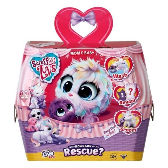 Мягкая игрушка-сюрприз Scruff a Luvs Няшка Мама та малюк (30175)