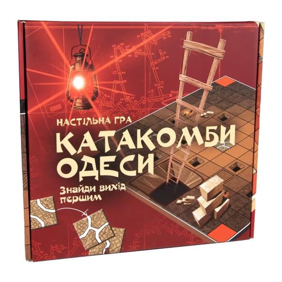 Настольная игра Strateg Катакомбы Одессы на укр. языке (30285