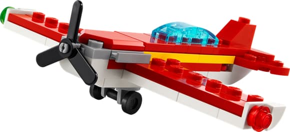 Конструктор LEGO Creator Культовий червоний літак 3 в 1, 51 деталь (30669)