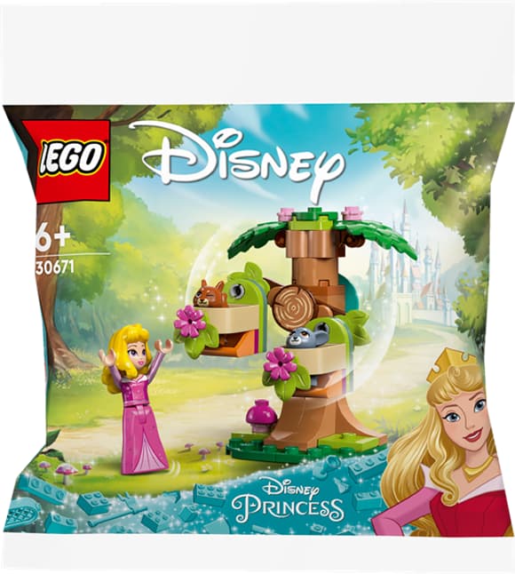 Конструктор LEGO Disney Princess Лісовий ігровий майданчик Аврори 60 деталей (30671)