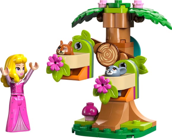 Конструктор LEGO Disney Princess Лісовий ігровий майданчик Аврори 60 деталей (30671)