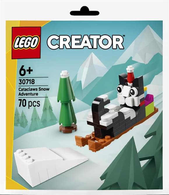 Конструктор LEGO® Конструктор Снежное приключение Cataclaws, 70 деталей (30718)