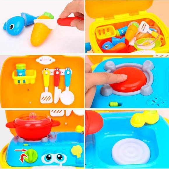 Игровой набор Hola Toys Чемоданчик повара (3108)