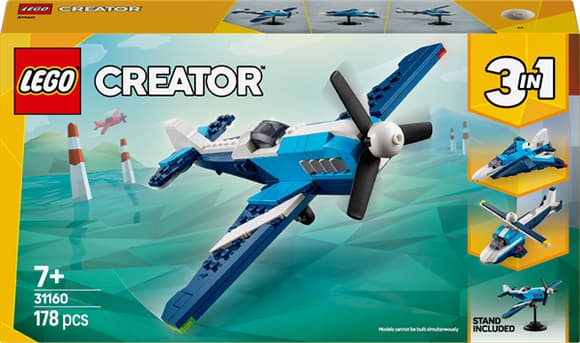Конструктор LEGO Creator Авіація: спортивний літак 178 деталей (31160)