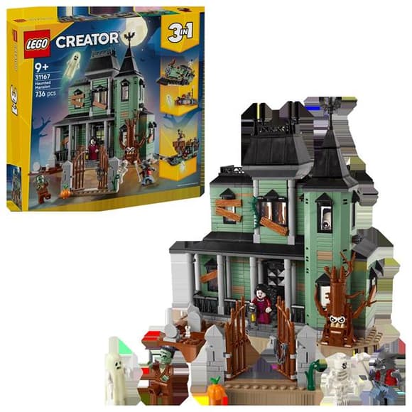 Конструктор LEGO Creator Маєток із привидами (31167)
