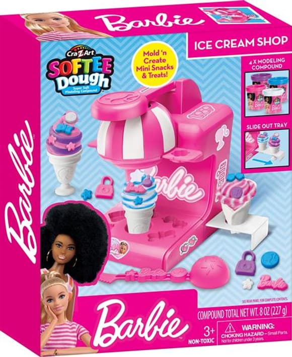 Набір тіста для ліплення Cra-Z-Art Barbie Магазин морозива з аксесуарами (34040CRA)
