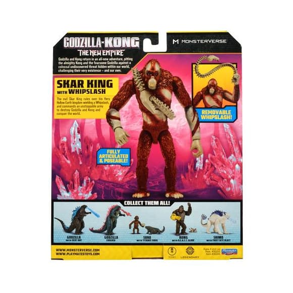 Фигурка Godzilla vs. Kong Скар Кинг с оружием 15 см (35205)