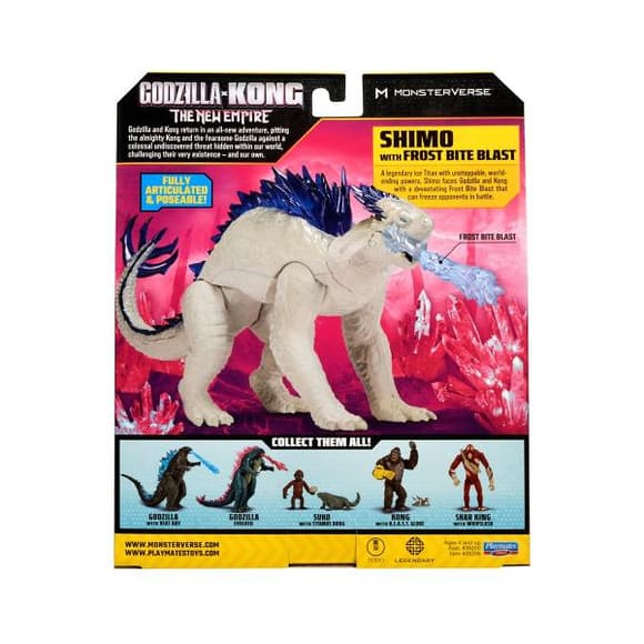 Фигурка Godzilla vs. Kong Шимо с ледяным дыханием 15 см (35206)