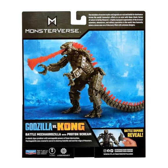 Фигурка Godzilla vs. Kong Мехагодзилла с протонным лучом 15 см (35210)