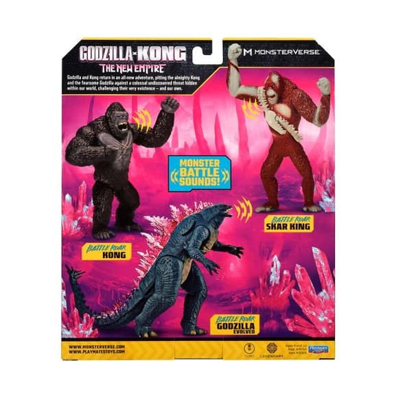 Фігурка Godzilla vs. Kong Ґодзілла готова до бою 18 см зі звуком (35506)