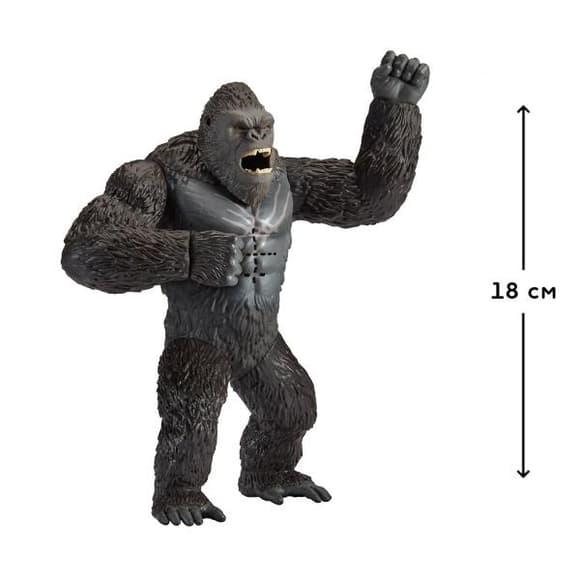 Фігурка Godzilla vs. Kong Конг готовий до бою 18 см зі звуком (35507)