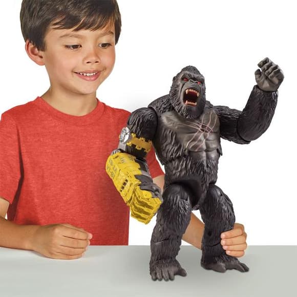 Фигурка Godzilla vs. Kong Мегамощный удар Конга 33 см свет, звук (35585)