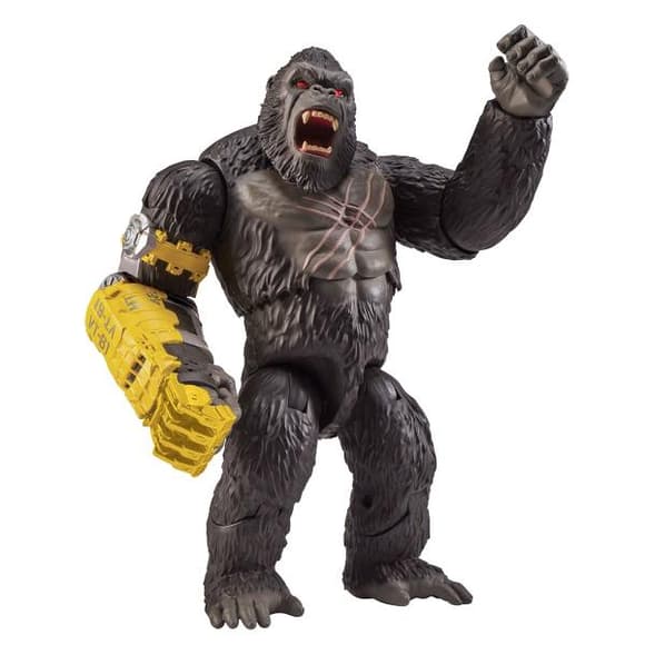 Фигурка Godzilla vs. Kong Мегамощный удар Конга 33 см свет, звук (35585)