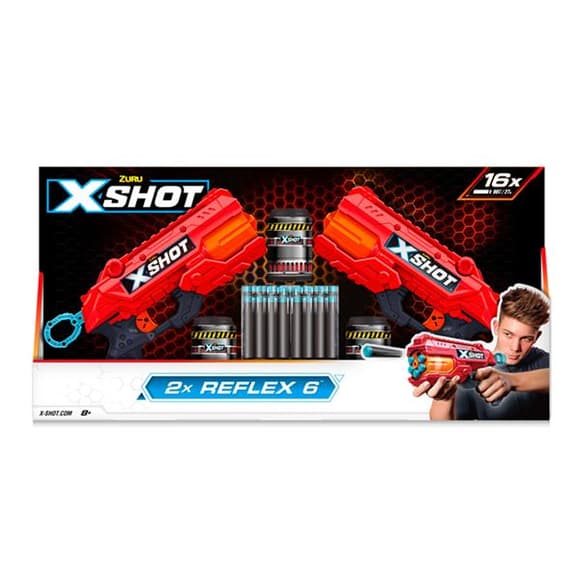 Набор скорострельных бл астеров X-Shot Excel Reflex Double (36434R)