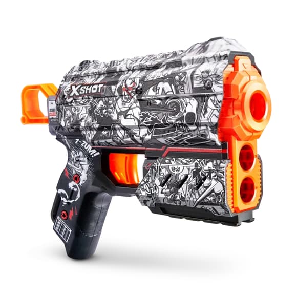 Швидкострільний бластер X-Shot Skins Flux Illustrate 8 патронів (36516D)