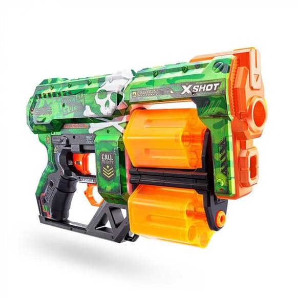 Скорострельный бластер X-Shot Skins Dread Camo 12 патронов (36517D)