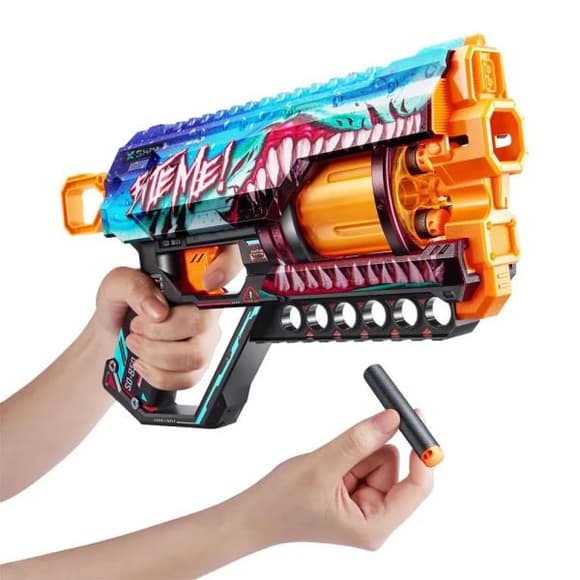 Швидкострільний бластер X-Shot Skins Griefer Shark Thrasher 12 патронів (36561В)