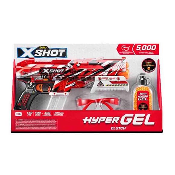 Швидкострільний б ластер X-Shot Hyper Gel small 5000 гелевих кульок (36622R)