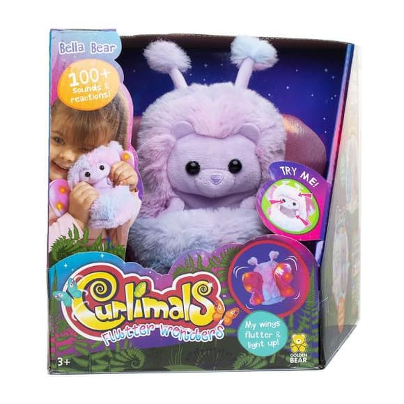 Интерактивная игрушка Curlimals Flutter Wonders Медведица Белла (3729)