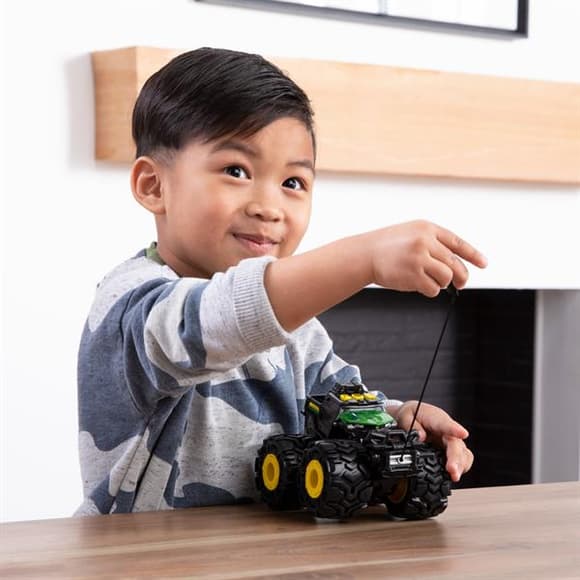 Машинка Трактор John Deere Kids Monster Treads з в еликими колесами (37929)