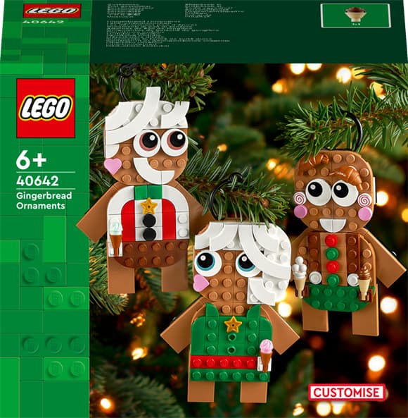 Конструктор  LEGO Icons Оздоблення з імбирного прянику 190 деталей (40642)