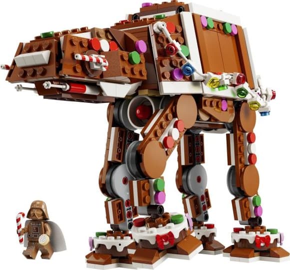 Конструктор  LEGO® Star Wars™ Пряниковий крокохід AT-AT™, різдвяний набір (40806)
