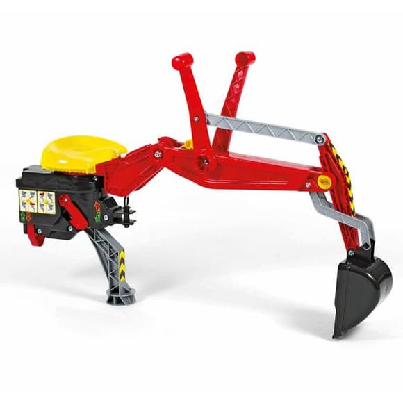 Ківш екскаваторний Rolly Toys RollyBackhoe для веломобілів червоний (409327)