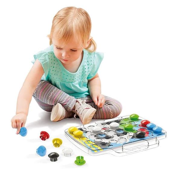 Детская мозаика Quercetti Pixel Junior с доской 40 элементов (4206-Q)