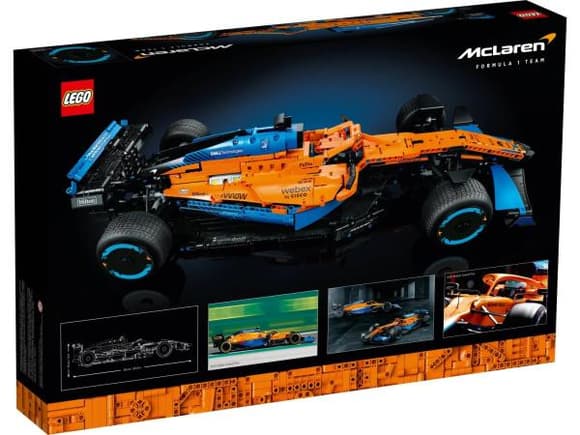 Конструктор LEGO Techniс Гоночний автомобіль McLaren Formula 1, 1434 деталі (42141)