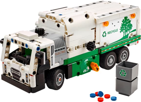 Конструктор LEGO Technic Сміттєвоз Mack LR Electric 503 деталі (42167)