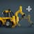 Конструктор LEGO Technic Екскаватор-навантажувач 104 деталі (42197)