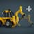 Конструктор LEGO Technic Экскаватор-погрузчик 104 детали (42197)