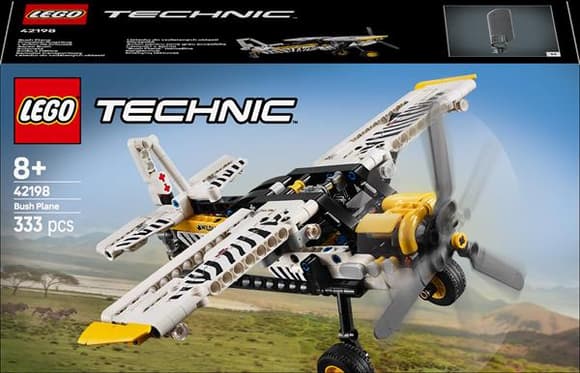 Конструктор LEGO Technic Буш-літак 333 деталі (42198)