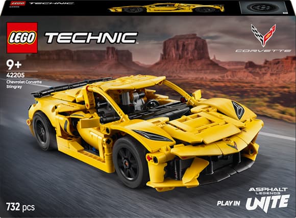 Конструктор LEGO Technic Chevrolet Corvette Stingray 732 деталі (42205)
