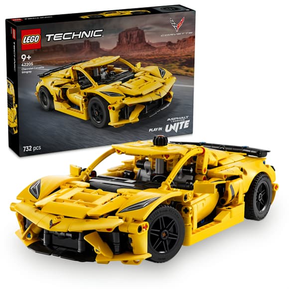 Конструктор LEGO Technic Chevrolet Corvette Stingray 732 деталі (42205)