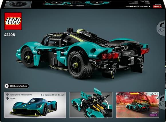 Конструктор LEGO Technic Aston Martin Valkyrie 707 деталей (42208)