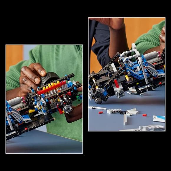 Конструктор LEGO Technic Подвійний форсаж Автомобіль Nissan Skyline GT-R (R34) 1410 деталей (42210)