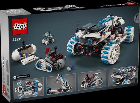 Конструктор LEGO Technic Місяцехід Lunar Outpost Космічний корабель 1082 деталі (42211)
