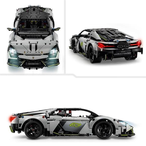 Конструктор LEGO Technic Суперкар Lamborghini Revuelto 1135 деталей (42214)