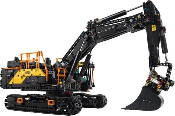 Конструктор LEGO Technic Экскаватор Volvo EC500 Hybrid 2359 деталей (42215)