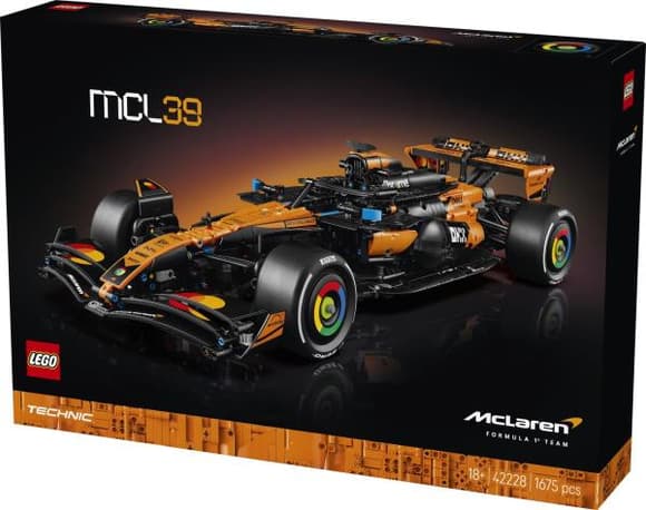 Конструктор LEGO® Technic Автомобиль McLaren MCL39 F1®, 585 деталей (42228)