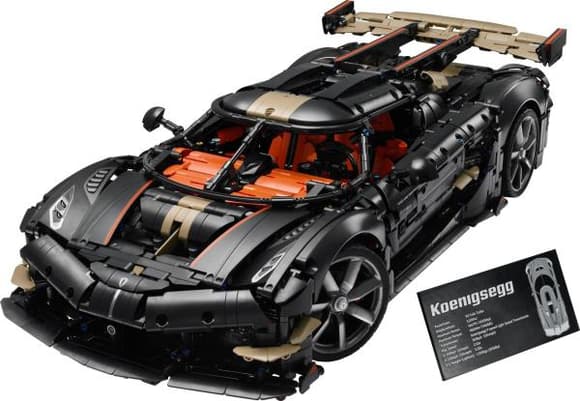 Конструктор LEGO® Technic Мегакар Koenigsegg Sadair's Spear Набір (42232)