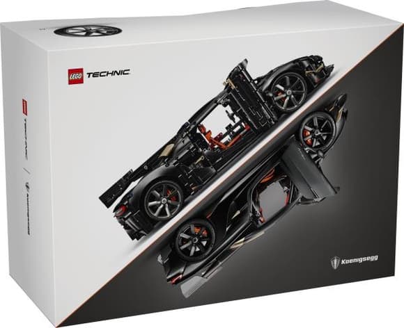 Конструктор LEGO® Technic Мегакар Koenigsegg Sadair's Spear Набір (42232)