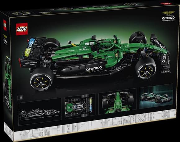 Конструктор LEGO® Technic Автомобіль «Формула-1» Aston Martin Aramco AMR25 (42240)