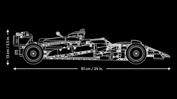 Конструктор LEGO® Technic Автомобіль «Формула-1» Aston Martin Aramco AMR25 (42240)
