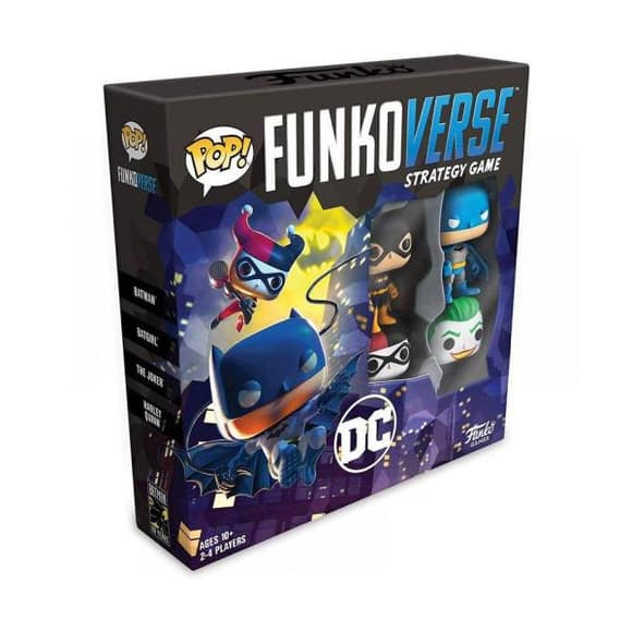 Настольная игра Funko Pop Funkouniverse Комиксы DC 4 фигурки (42628)