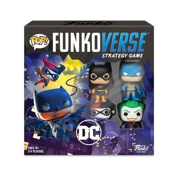 Настольная игра Funko Pop Funkouniverse Комиксы DC 4 фигурки (42628)