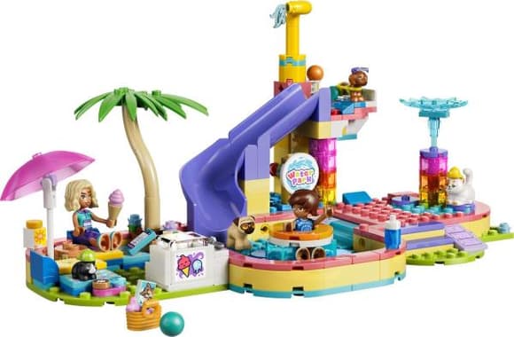 Конструктор LEGO® Friends Веселий день в аквапарку Набір конструктора, 278 деталі (42676)