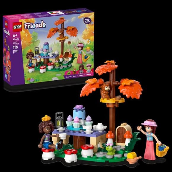 Конструктор LEGO® Friends Чаепитие в лесу Набор, 116 деталей (42690)